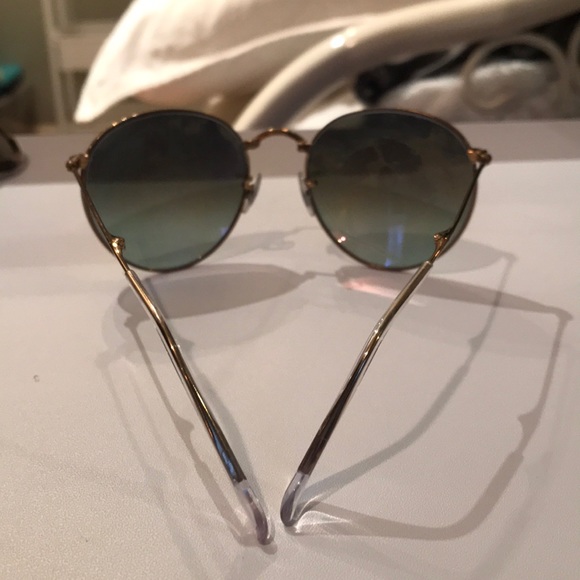 Foldable circle ray ban sunglasses - Picture 3 of 7